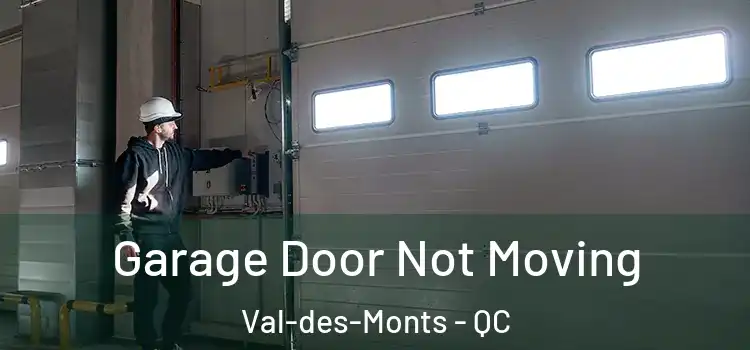  Garage Door Not Moving Val-des-Monts - QC